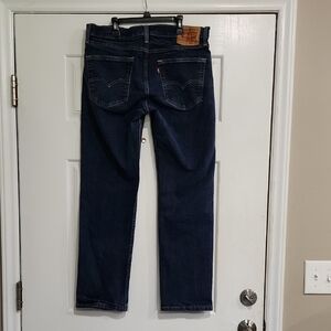 Levi's Blue Straight-Leg Jeans Classic Design